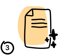 Finish your resume in minutes icon